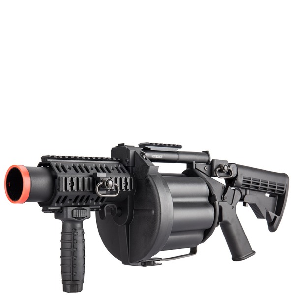 Exceptional Build Quality and Reliable Performance: A Review of the ICS 6 Round 40mm Airsoft Revolving Grenade Launcher