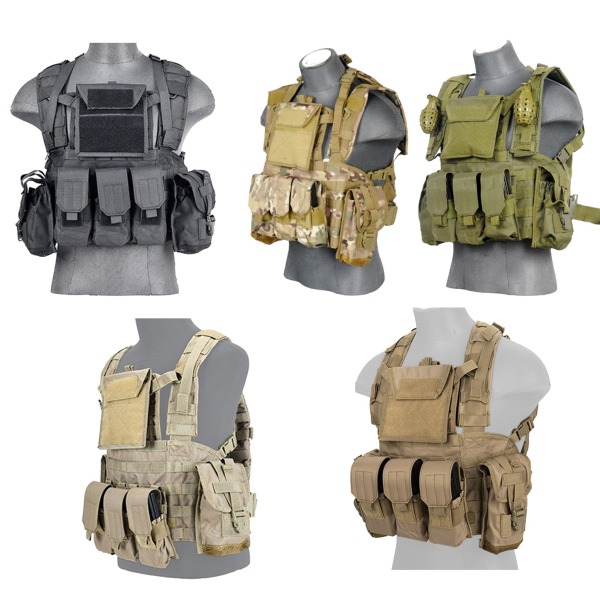 Gear Up with Lancer Tactical CA-307 Versatile and Durable Tactical Chest Rig