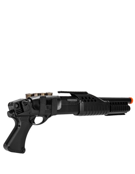 Agm M180a2 Airsoft Shotgun With Pistol Grip & Tactical Flashlight 