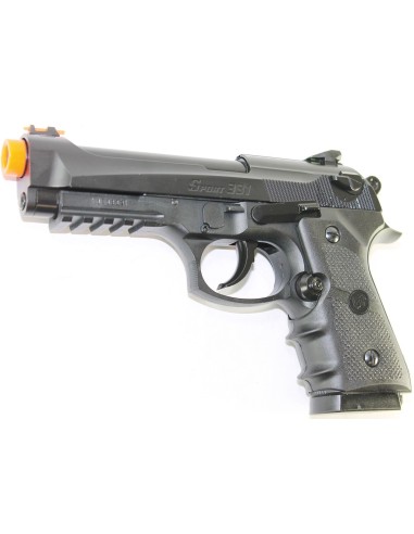 Win Gun WG-331 Gas Blowback Airsoft M9 Pistol with Half Blowback for Efficient Training and Performance