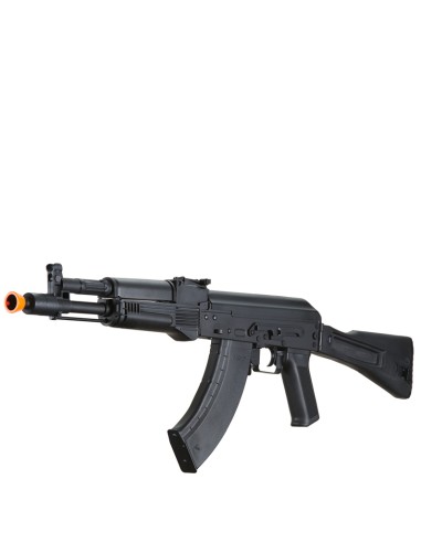 Lancer Tactical AK-104 Airsoft AEG Rifle with classic AK-style side-folding buttstock AK-47