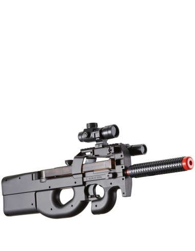 WellFire D90 Airsoft Gun Electric 200FPS Flash Light Red Dot And Target PKG