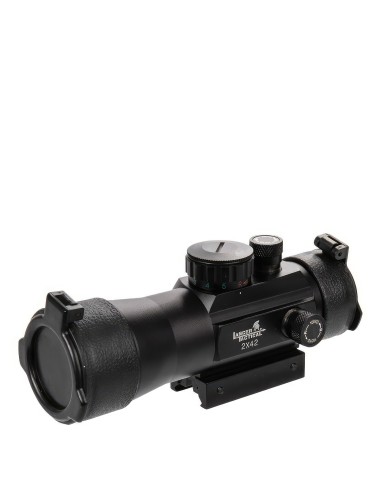 Lancer Tactical 2x42 Red/Green Dot Sight with Picatinny Rail Mount